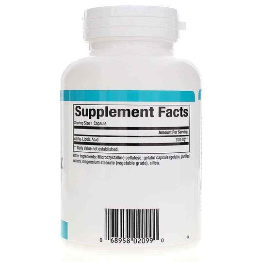 Alpha Lipoic Acid 200 Mg, NF